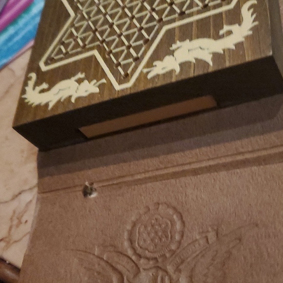 Vintage Rare WWII travel Chinese checkers game - Picture 4 of 6